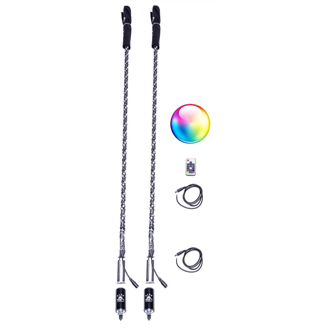 5150 LED WHIP W/WIRELESS REMOTE