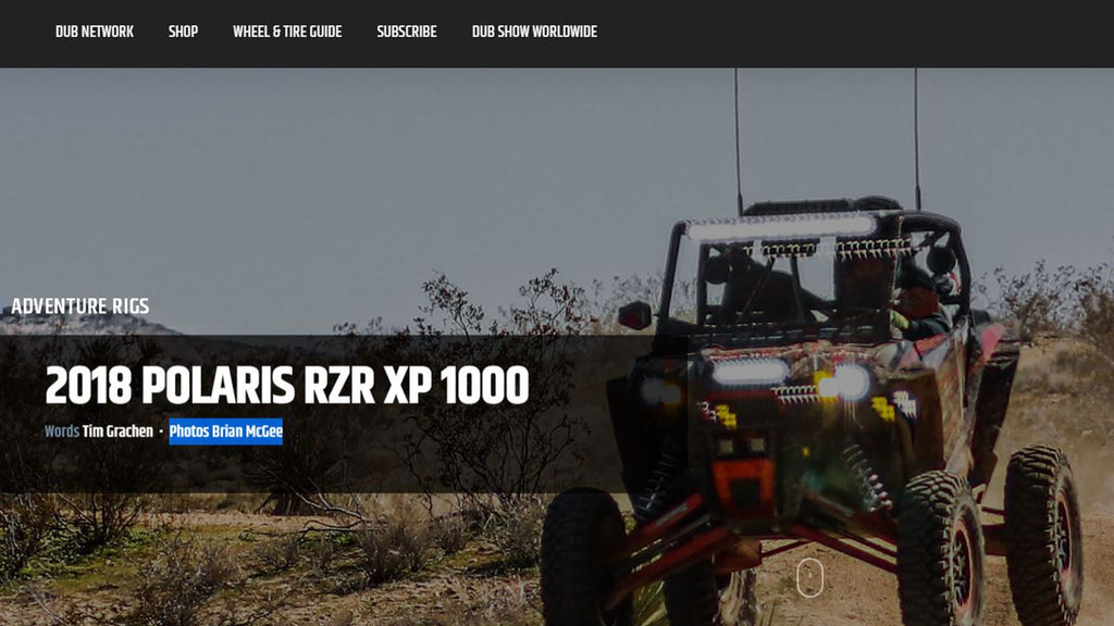 Adventure Rigs 2018 POLARIS RZR XP 1000
