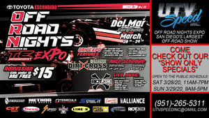 3/28/20 | Off Road Show | UTV Speed, Inc., at the ORN Expo in San Diego