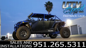 Another happy customer at UTV Speed, Inc. Fastback cage for the Polaris RZR 1000
