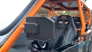 UTV Speed Inc, UTV Side Mirrors available in Raw and Black Anodized