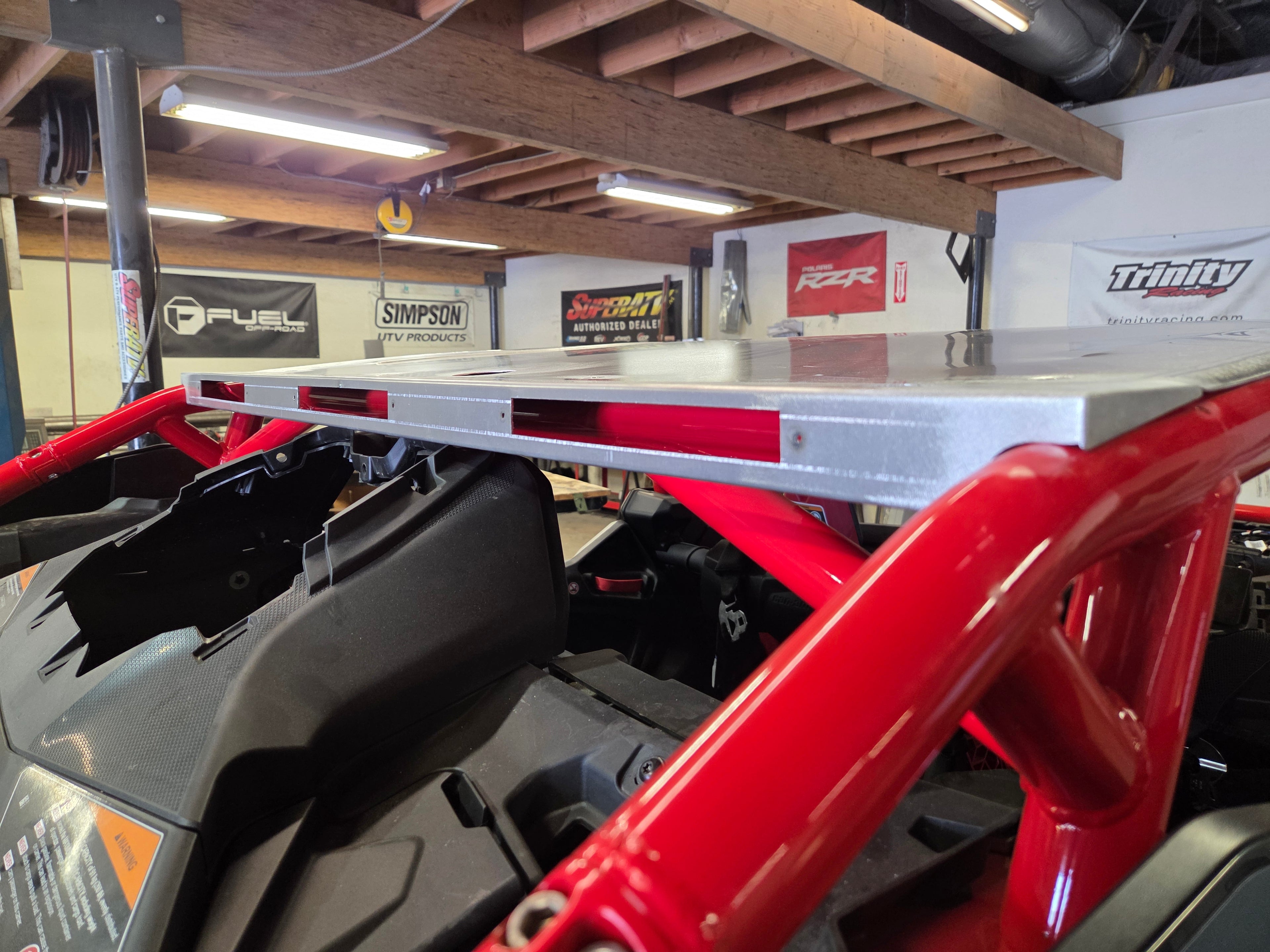 "Rear Wings and 3 Integrated LED Chase Lights"