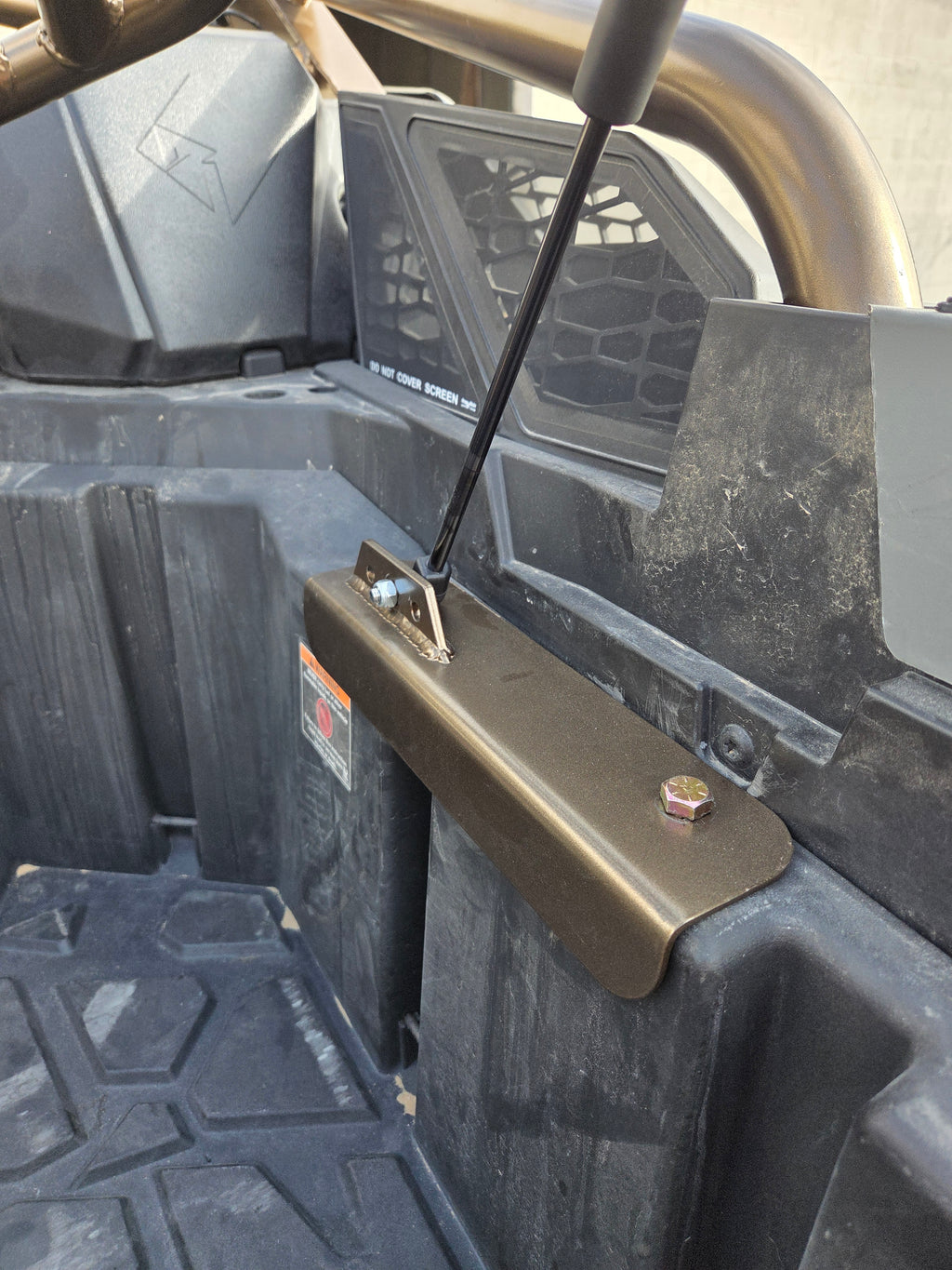 Tire Carrier with shocks for the Polaris Pro R by UTV Speed
