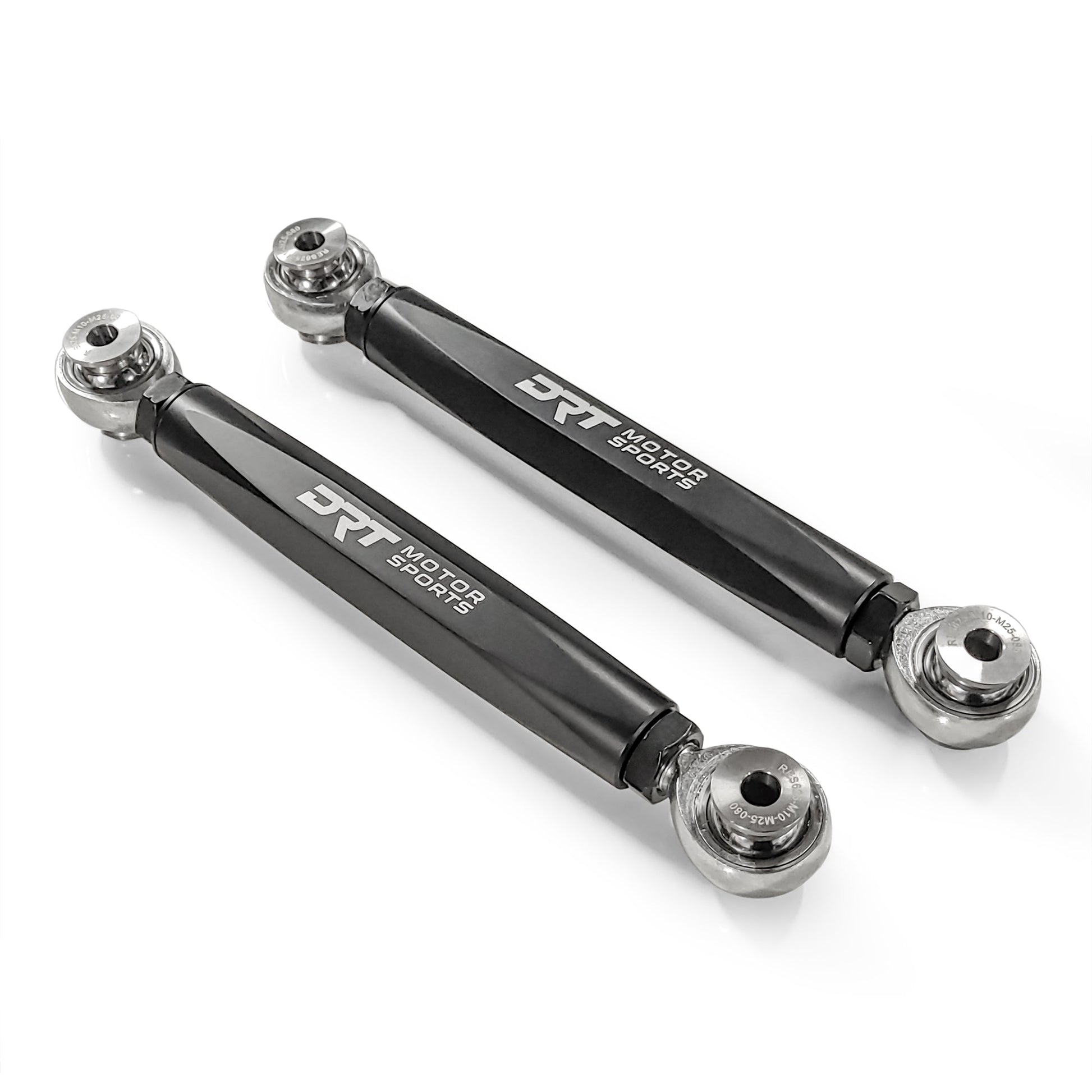 DRT RZR Polaris Pro XP Billet Aluminum Hex Bar Adjustable Sway Bar Link Kit, Rear (M10)