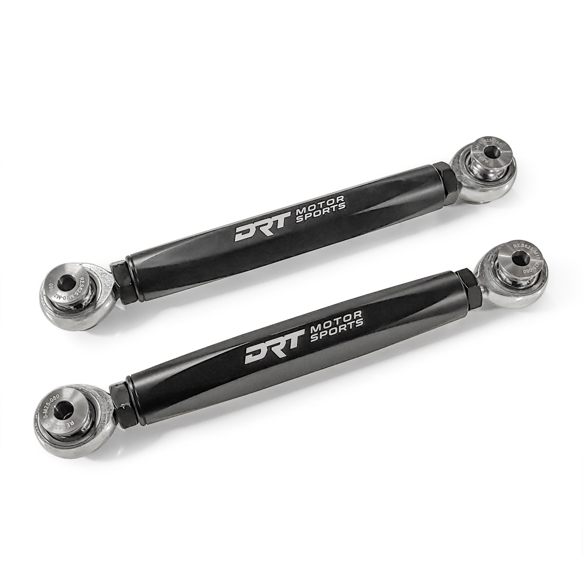 DRT RZR Polaris Pro XP Billet Aluminum Hex Bar Adjustable Sway Bar Link Kit, Rear (M10)