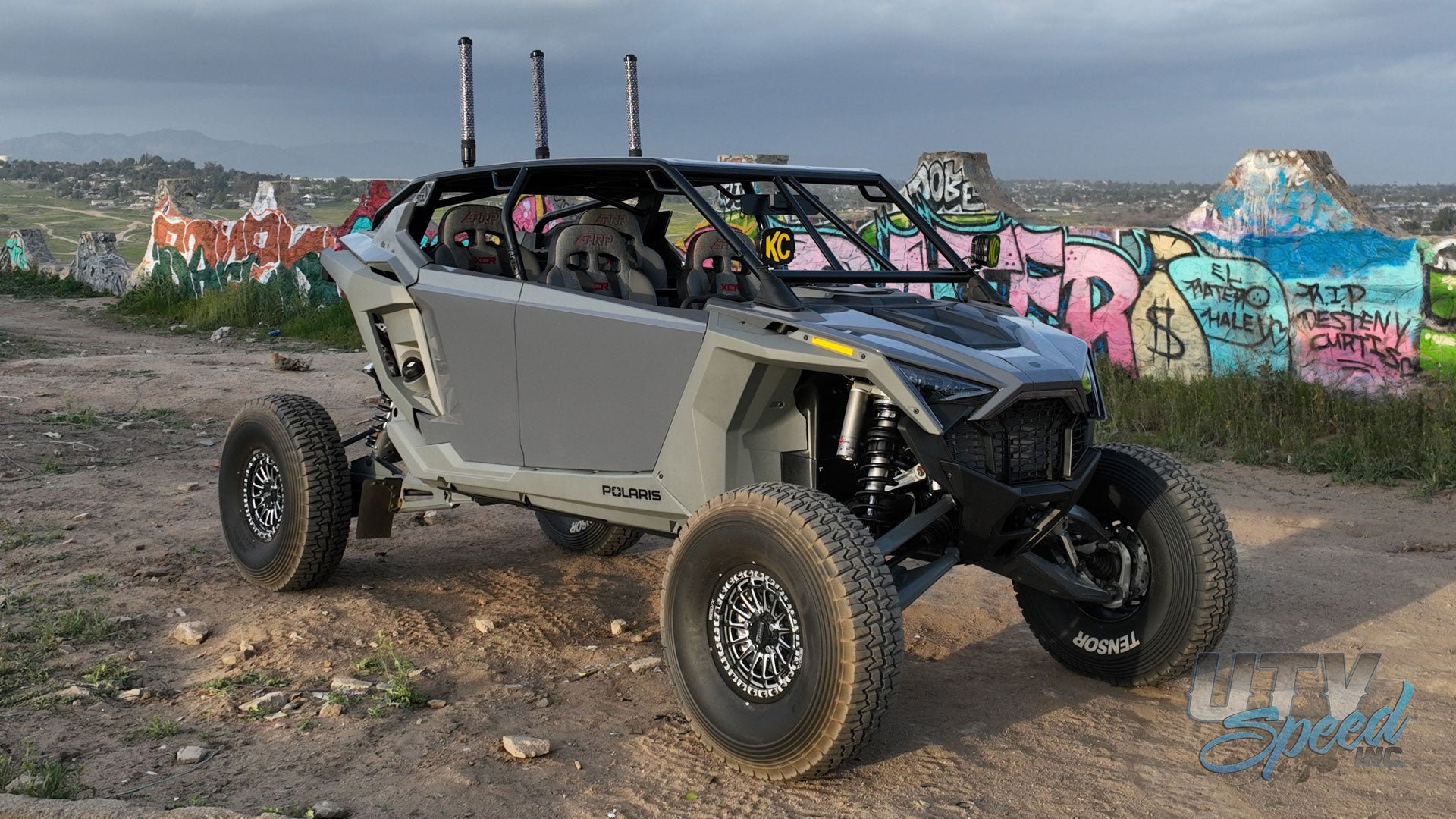 2020-2025 Polaris RZR 4DR Turbo R/Pro S Boxed C-Pillar Cage