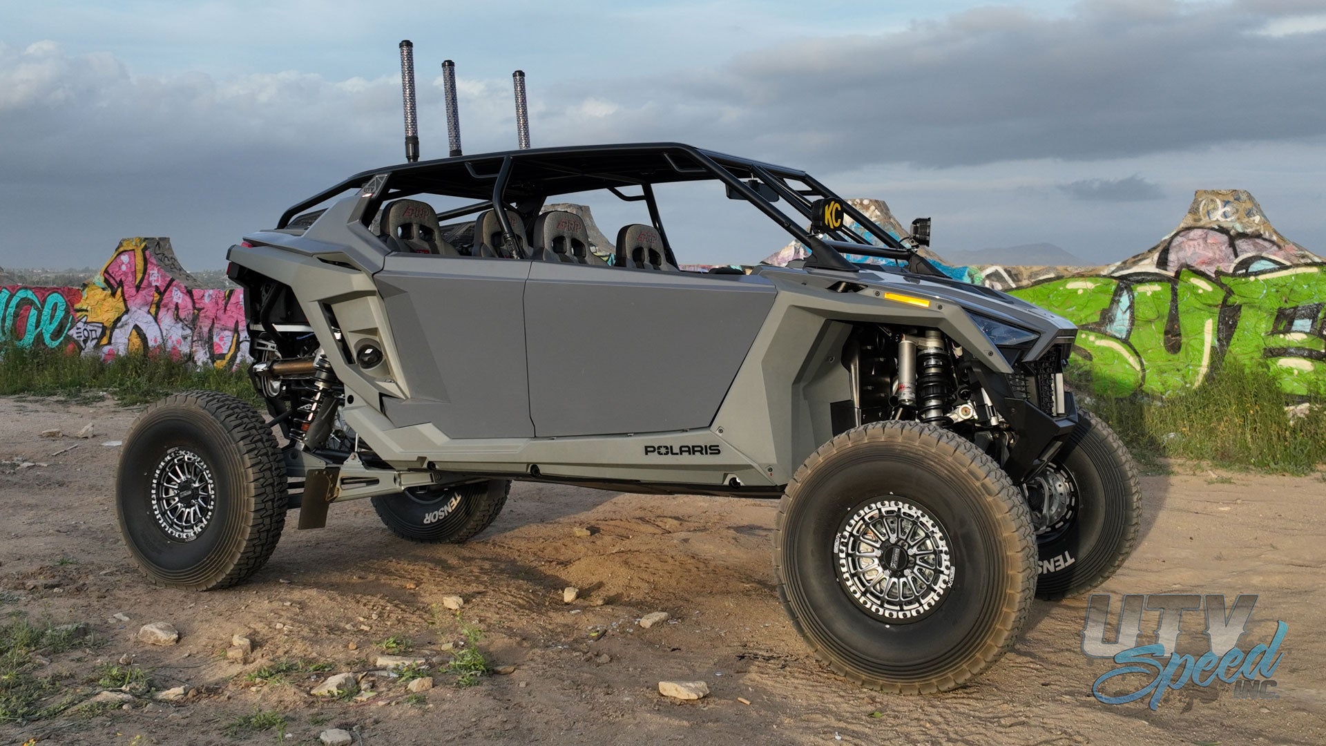 2020-2025 Polaris RZR 4DR PRO XP and Turbo R Boxed C-Pillar Cage