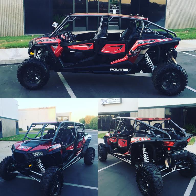 2014-2023 Polaris RZR 4DR Fastback Cage by UTV Speed Inc. UTVPRZR14CG4FB UTV Roll Cage