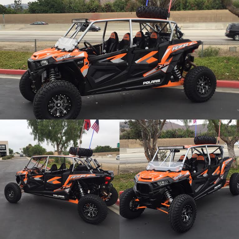 2014-2022 Polaris RZR 4DR Standard Radius Cage UTVPRZR14CG4SR