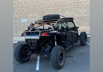 17-23 Can-Am Maverick X3 Max Cage with Attached Rear Bumper