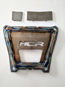 RZR Turbo S Back Plate with weld in tabs.