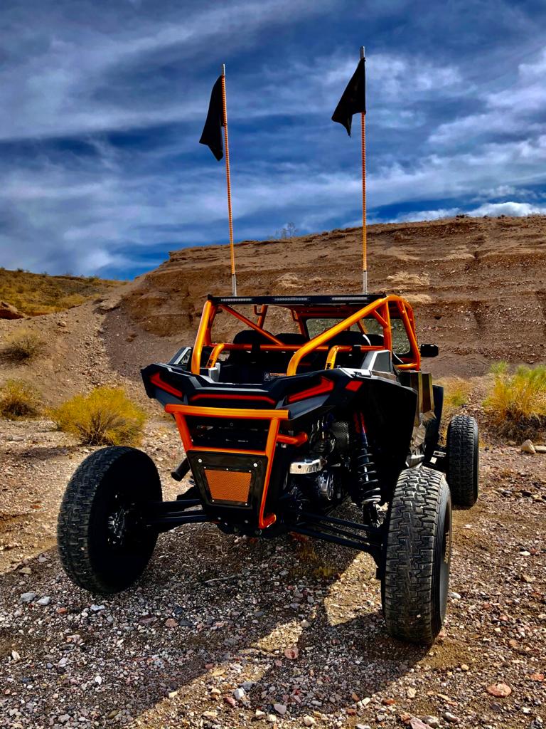 RZR 1000 2014-2024 Rear Bumper compatible with rear camera by UTV Speed
