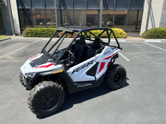 Polaris RZR 200 Fastback Cage with attached rear bumper by UTV Speed Inc. UTVPRZR22CG200FB UTV Roll Cage