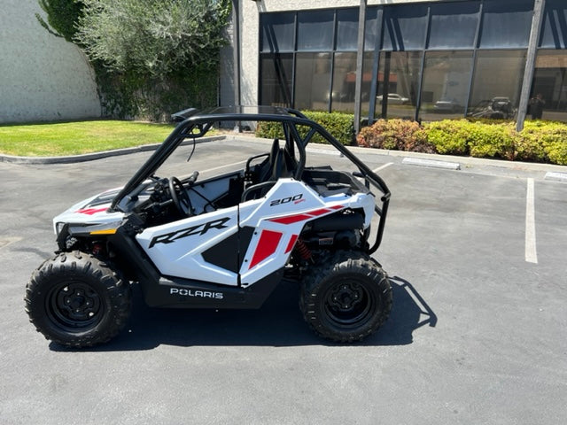 Polaris RZR 200 Fastback Cage with attached rear bumper by UTV Speed Inc. UTVPRZR22CG200FB UTV Roll Cage