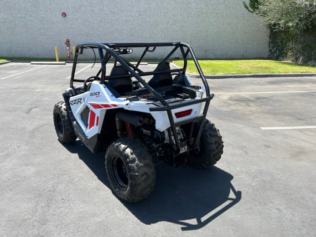 Polaris RZR 200 Fastback Cage with attached rear bumper by UTV Speed Inc. UTVPRZR22CG200FB UTV Roll Cage