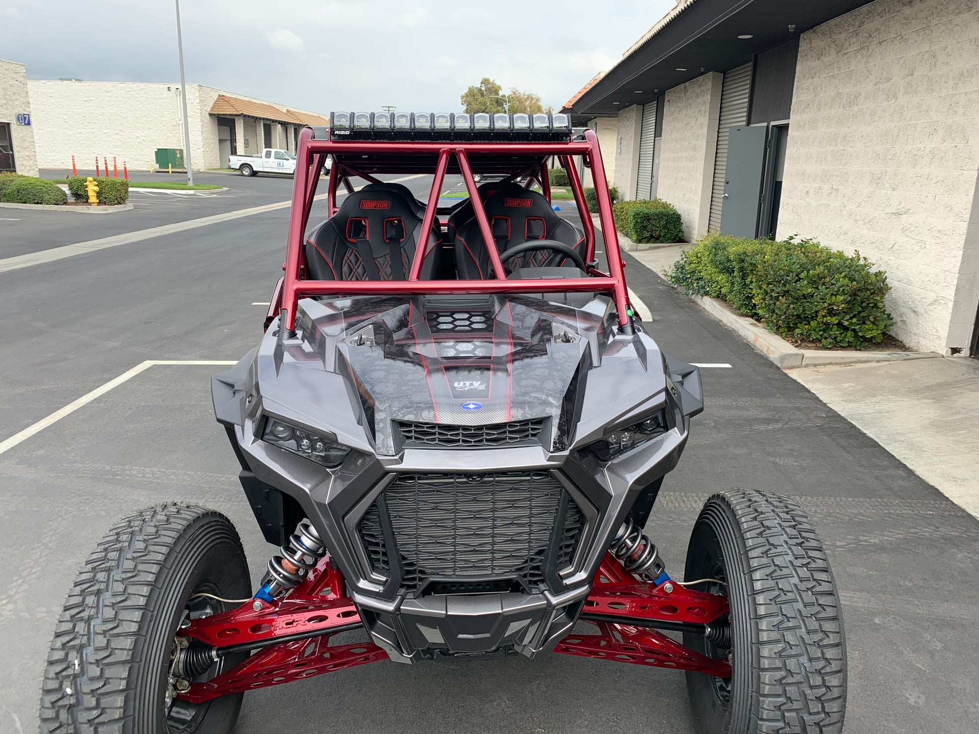 2014-2023 Polaris RZR 4DR Rear Bumper Cage by UTV Speed Inc. UTVPRZR14CG4RB UTV Roll Cage