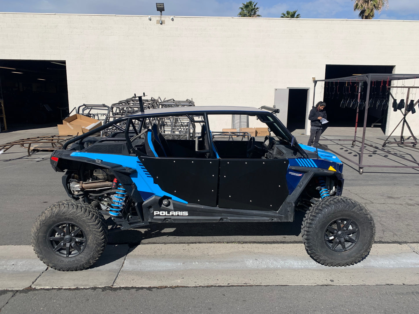 2014-2023 Polaris RZR 4DR Fastback Cage by UTV Speed Inc. UTVPRZR14CG4FB UTV Roll Cage