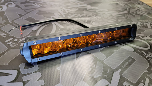 10" Amber High Performance LED Light Bar with Amber Lens