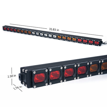 UTV 36" - RYBBYR - RX Series G1 LED Rear Chase COB Strobe Light Bar