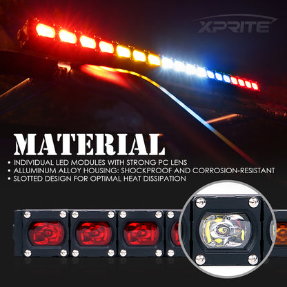 UTV 30" - RYWBR - RX Series G3 LED Rear Chase COB Strobe Light Bar