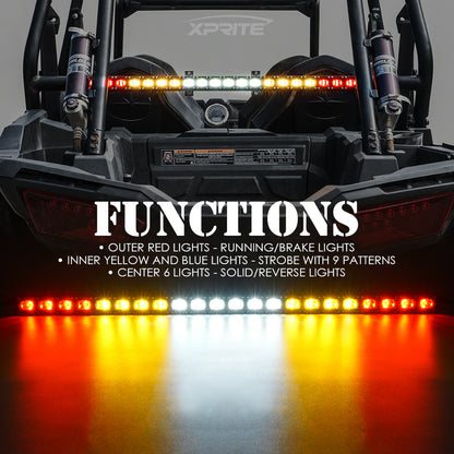 UTV 36" - RYWWYR - RX Series G7 LED Rear Chase COB Strobe Light Bar