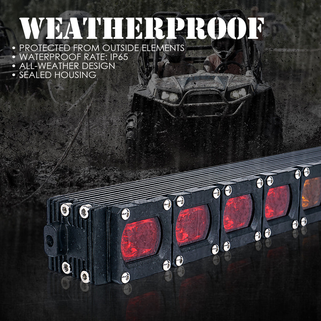 UTV 36" - RYWWYR - RX Series G7 LED Rear Chase COB Strobe Light Bar