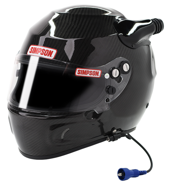 Simpson Racing Carbon Desert Devil Racing Helmet