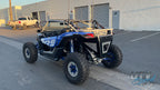 17-23 Can-Am Maverick X3 2DR Cage with Attached Rear Bumper by UTV Speed Fabrication Proudly made in the USA Customizable to your needs.