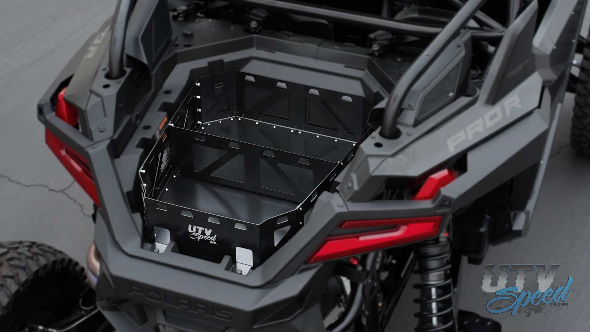 Pro R Cargo Rack Bed Box by UTV Speed – UTV SPEED