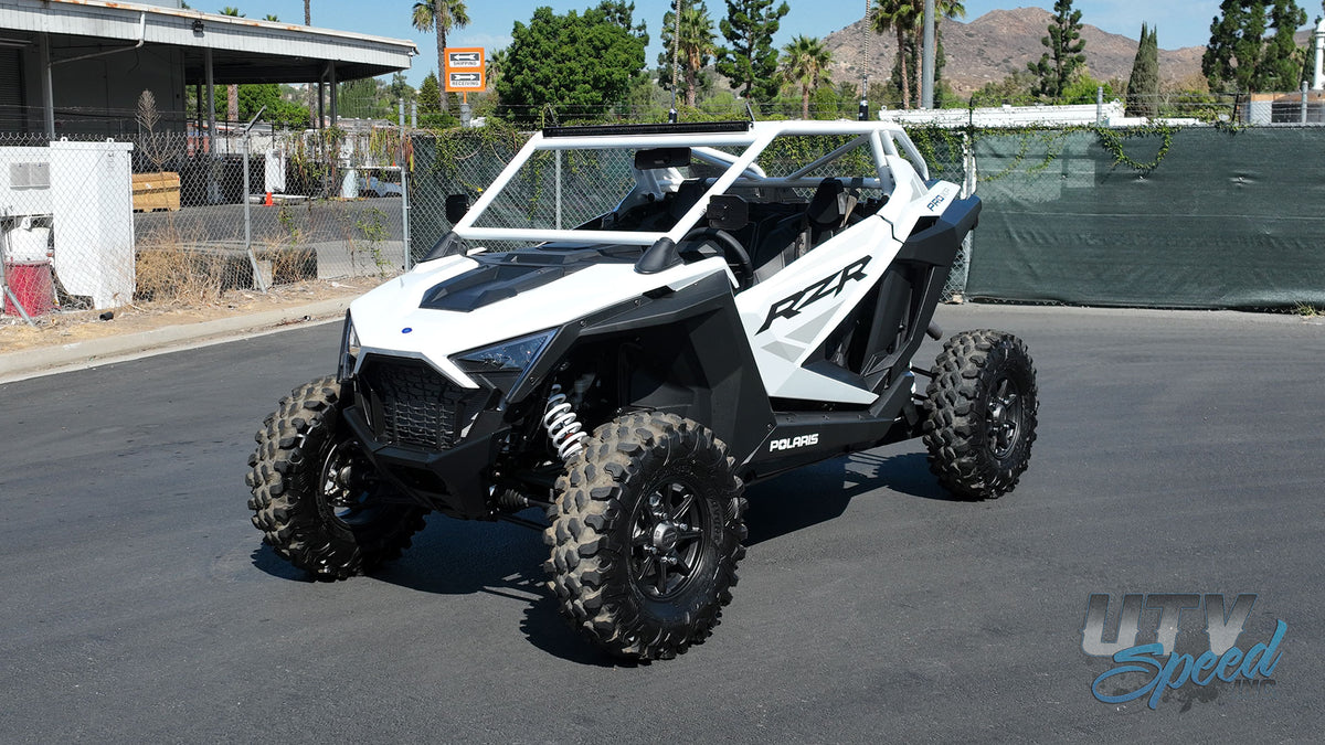 2020-2025 Polaris RZR 2DR PRO XP Flat Top Roll Cage – UTV SPEED FABRICATION