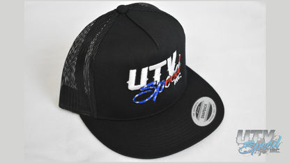 USA Flag / white UTV Speed Hat