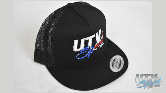 USA Flag / white UTV Speed Hat