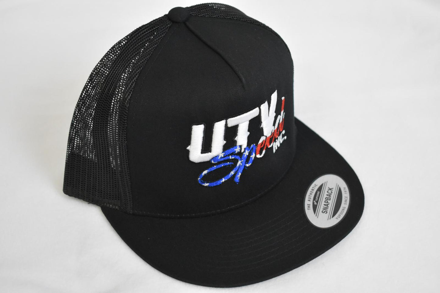 USA Flag / white UTV Speed Hat