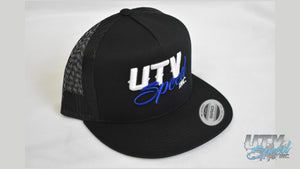 White and Blue UTV Speed Inc. Hat