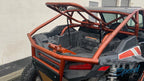 Opening Spare Tire Mount with shocks for the Polaris RZR 1000 by UTV Speed