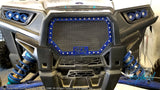 Two Tone Mesh Grill for the Polaris RZR 1000 14-18 Non-Turbo by UTV Speed, Inc.