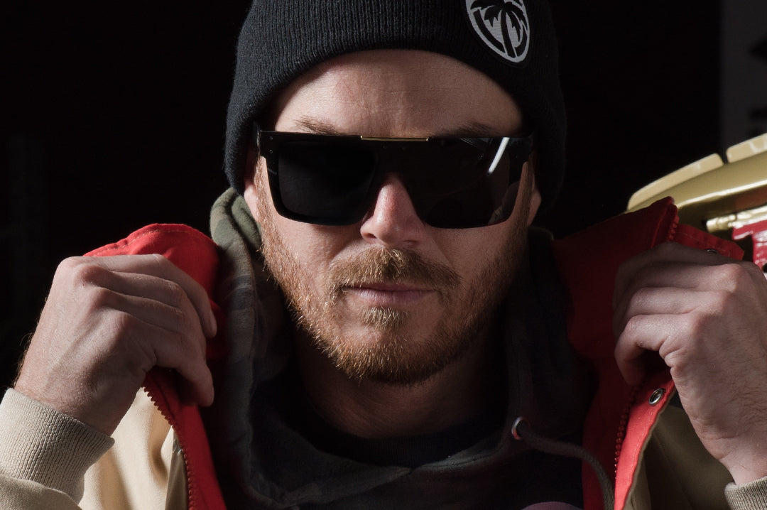 Heatwave Quatro Black Lens/Gold Bar