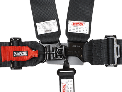 Simpson Racing UTV Harnesses Black with black hardware