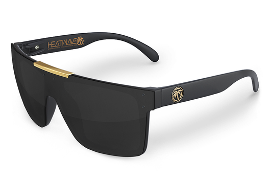 Heatwave Quatro Black Lens/Gold Bar